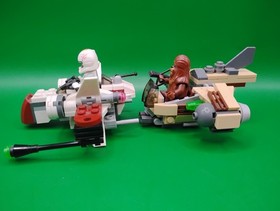 LEGO 75072 75129 Star Wars Microfighters ARC-170 Starfighter, Wookie  Complete