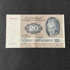 DANEMARK: 20 Kroner 1979, Pick 49a, SPL/AU 💥