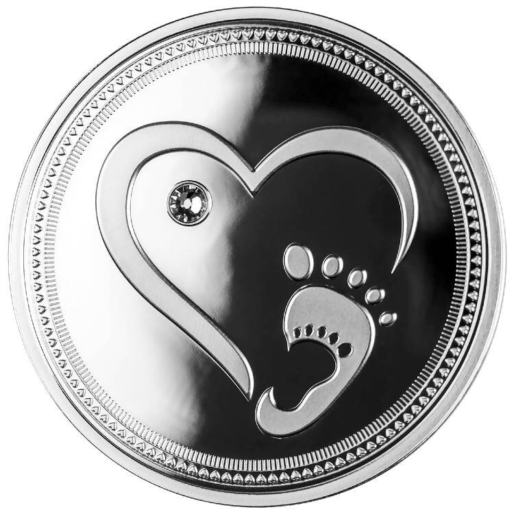 WELCOME TO THE WORLD 2024 500 CFA Francs Silver Coin  Cameroon Mint of Poland-image