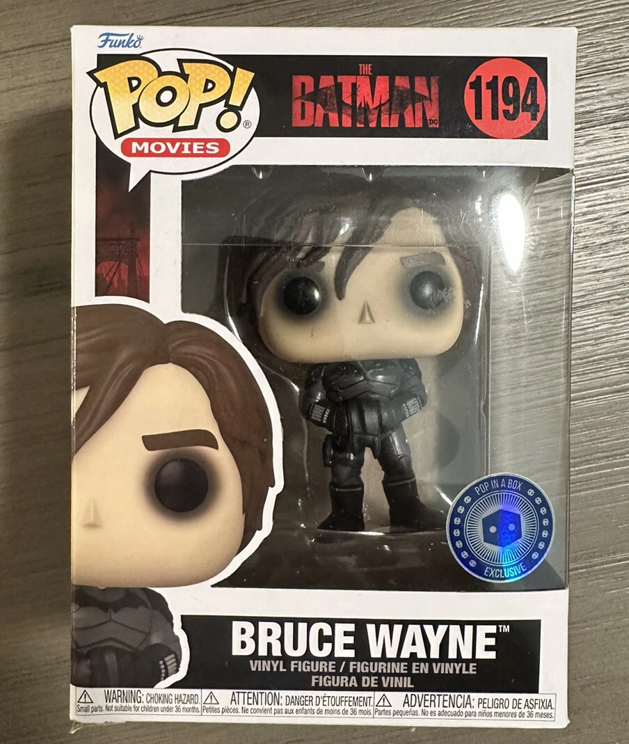 Funko Pop! Movies The Batman - Bruce Wayne #1194 - PIAB Pop In A Box Exclusive