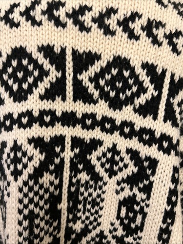 Zara Knit Snow Brigade Ski Sweater Oversized Small - Picture 7 of 10