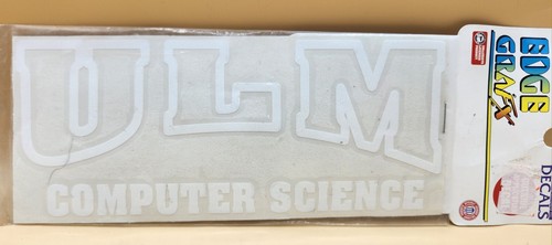 ULM University of Louisiana at Monroe Informatik Aufkleber, BRANDNEU - Bild 1 von 5