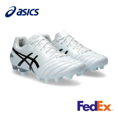 ASICS Soccer Cleats Shoes DS LIGHT PRO WIDE White/Black 1103A110