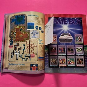 Revista Nintendo Power julio agosto 1990 Chip n Dale Rescue Rangers NES con p&oacute;ster