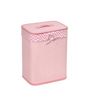 Badger Basket Claremont Rectangle Hamper Pink Badger Basket Claremont Rectangle Hamper Pink