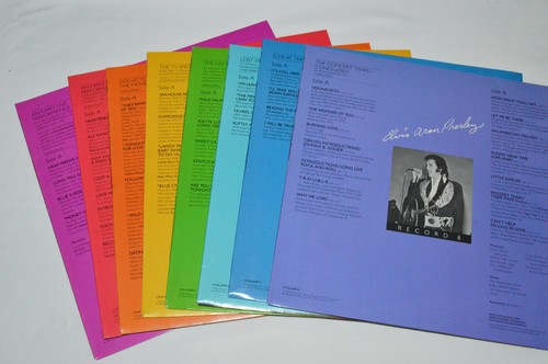 ELVIS ARON PRESLEY 25th Anniversary 8-LP BOX SET 1980 RCA Victor Vinyl USA VG+ - Picture 3 of 5