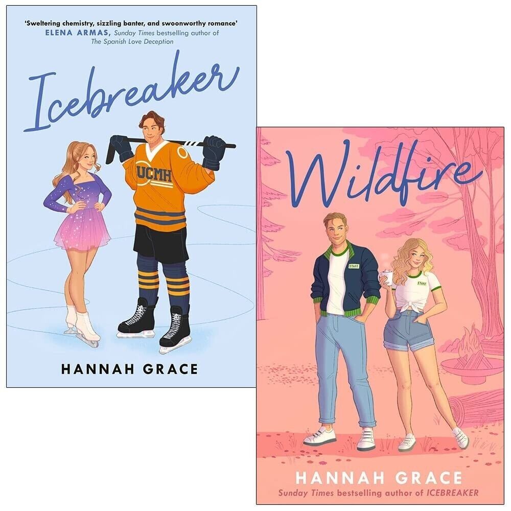 Maple Hills Collection 2 Books Set by Hannah Grace Icebreaker, Wildfire Paperbac - Image 3