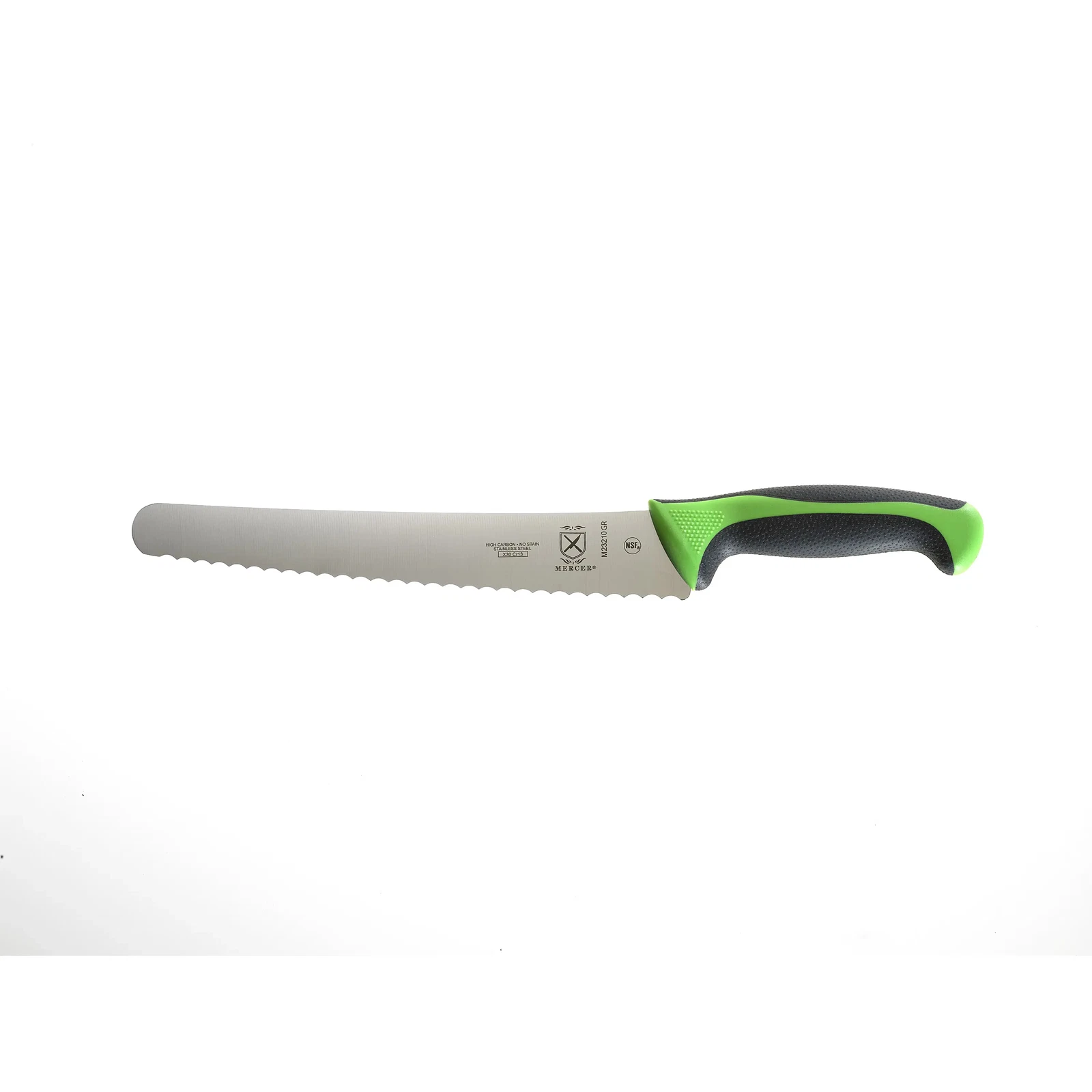 Mercer Culinary Millennia® 10" Stamped Japanese Steel Wide Wavy Bread Knife