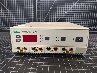 #ad Bio Rad PowerPac 200 Electrophoresis HV high voltage power supply lab gel dna $16.15