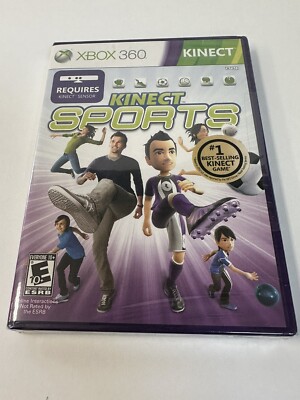 Kinect Sports (Microsoft Xbox 360, 2010) Brand New, Factory Sealed