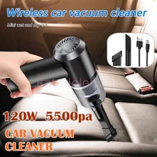 2 In 1 Portable Mini Cordless Handheld Vacuum Cleaner Strong Suction Home Office