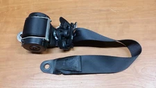 2005 - 2009 LAND ROVER LR3 LEFT REAR DRIVER SEAT BELT 2nd row BLACK EVL500713PMA