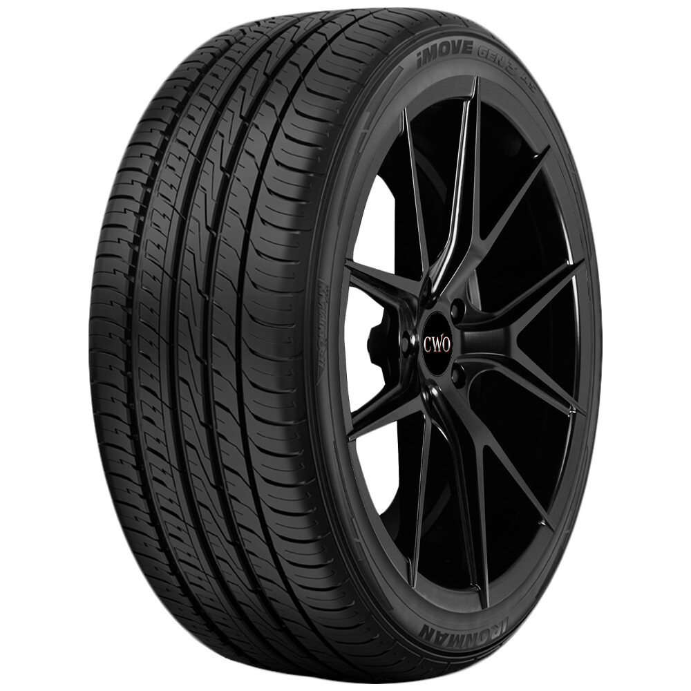 (QTY 4) 205/45ZR16 Ironman iMove Gen 3 AS 87W XL Black Wall Tires