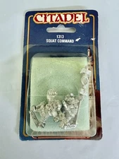 Warhammer 40k:  OOP Squats Command blister Sealed NOS 1313