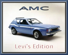 1973 AMC GREMLIN X Levi's Edition, Toolbox / Refrigerator Magnet, TOP QUALITY