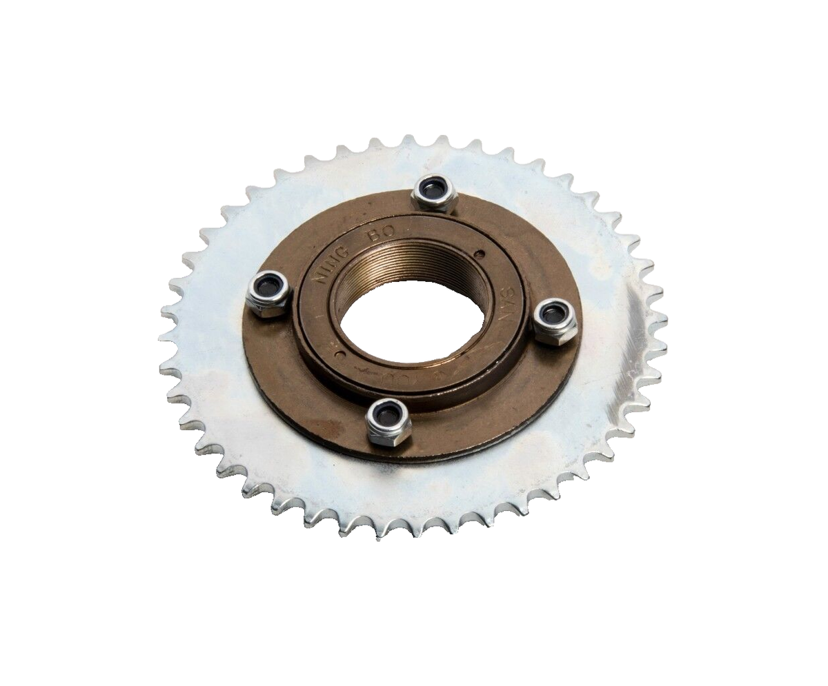 T8F 8mm 44T 4 hole Sprocket chain drive gear+Free wheel f rear