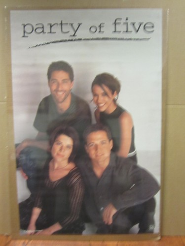 vintage 1999 Party of Five full cast poster   4671