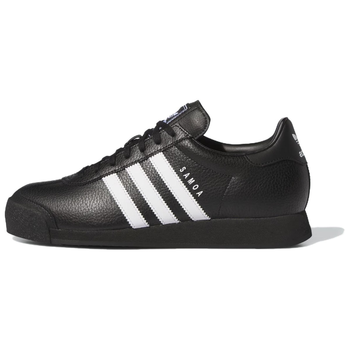 Adidas Originals Samoa Skateboard Shoes Unisex Low-Top Black/White