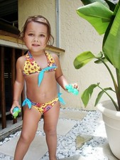 Chica Bebe Bombay Bikini Girls Size 6