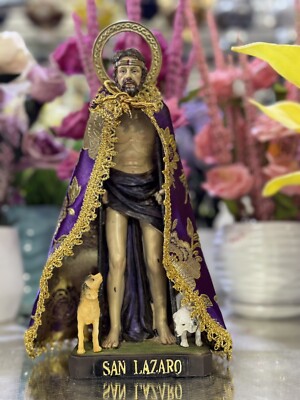San lazaro statue Saint con capita 12  BELLA de IMAGENSAN LAZARO DE 12  Set