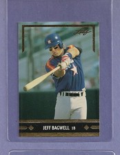 1991 Leaf GOLD Jeff Bagwell #BC14 HOF Rookie Card MINT CENTERED