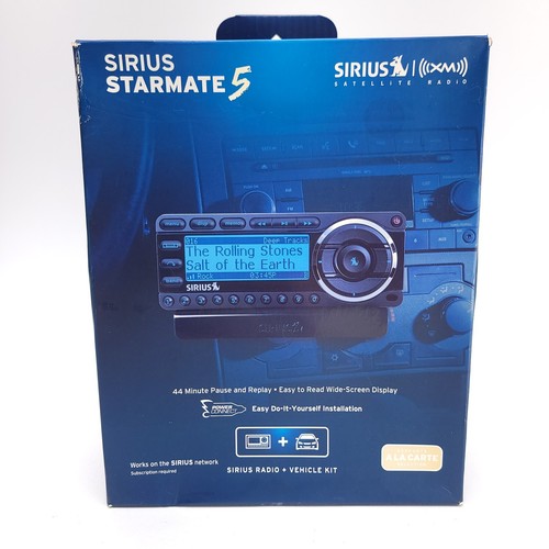 NEW SIRIUS XM STARMATE 5 SDST5V1 Satellite Radio Receiver Vehicle Kit