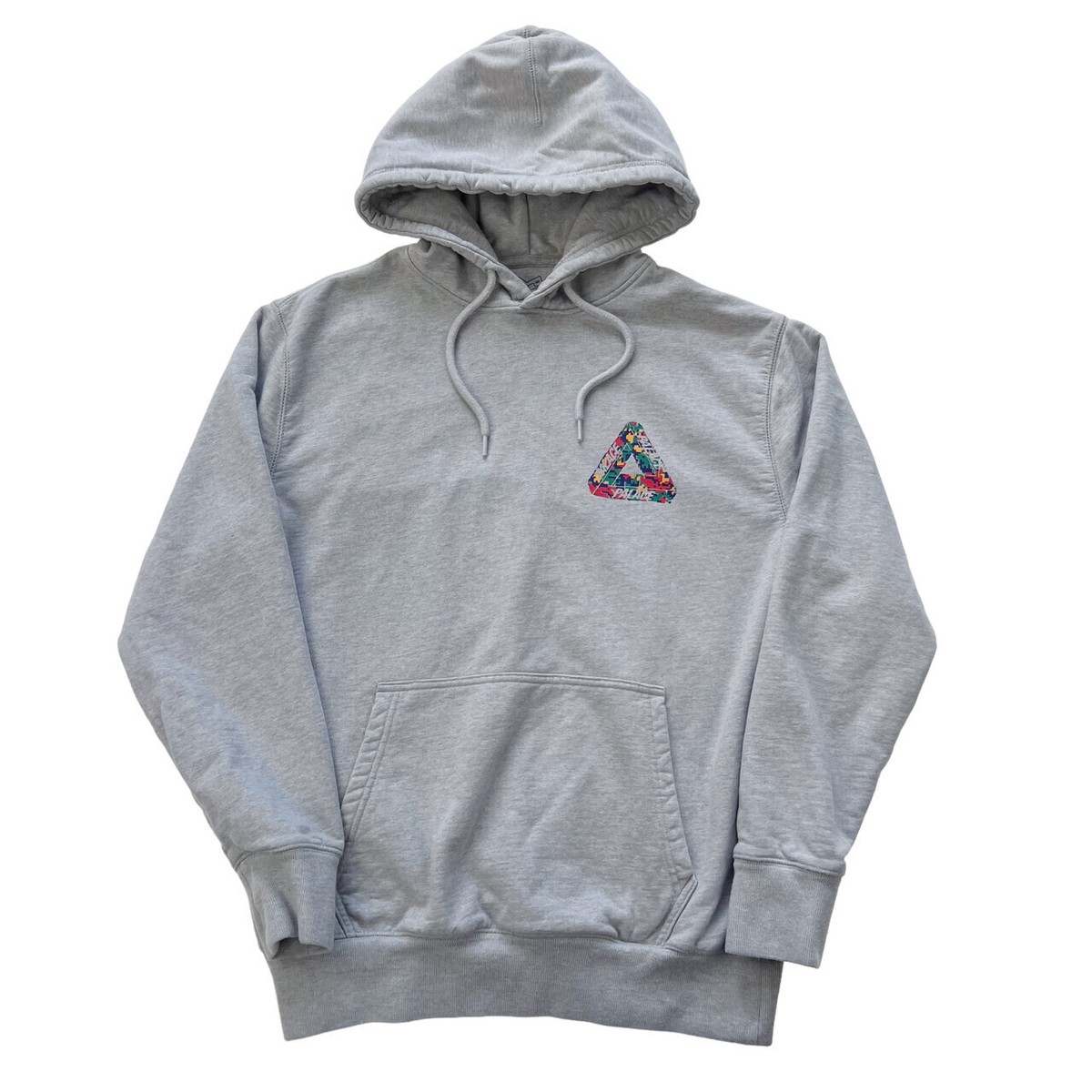 Palace Tri-Digi Grey Hoodie | eBay