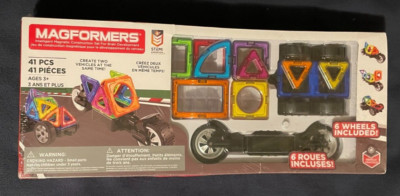 Magformers 41-Piece Amazing Wheel Set - NIB