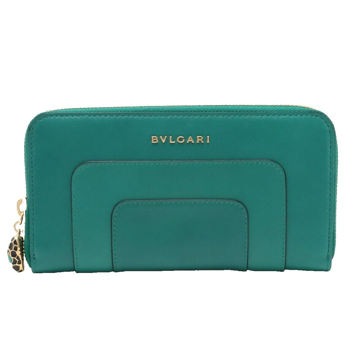 Bvlgari carteras de cuero para mujeres