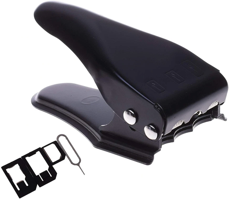 Sim Karten Schneider Nano Micro Standard Sims Adapter Auswurf Pin Set iPhone Android - Bild 3 von 4