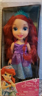 My First Disney Princess Ariel Large Doll 14 Inch Tall **New Factory Sealed Box*