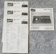 Bedienungsanleitung Graetz Musikcenter 306 + Datenblatt, Schaltpläne, Leiterplan