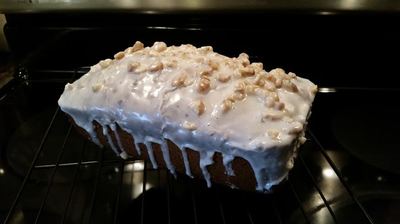 Gluten Free Carrot Cake Loaf - Lactose Free!