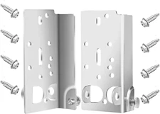 Garage Door Bottom Lifting Brackets With Bolts Residential BB100 Bottom Brackets