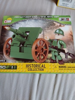 Cobi 2153 - Historical Collection - Worls War II . '' Howitzer 100mm '' Neu/ OVP 
