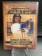 2021 Topps Big League - Wanted Ronald Acuña Jr. #WT-3