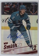 2025-26 Upper Deck Fleer Ultra Red Rainbow Foil Auto /10 Will Smith #43