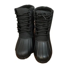 Nortiv 8 Waterproof Black Hiking Boots Women's Size 8  New In Box No Tags