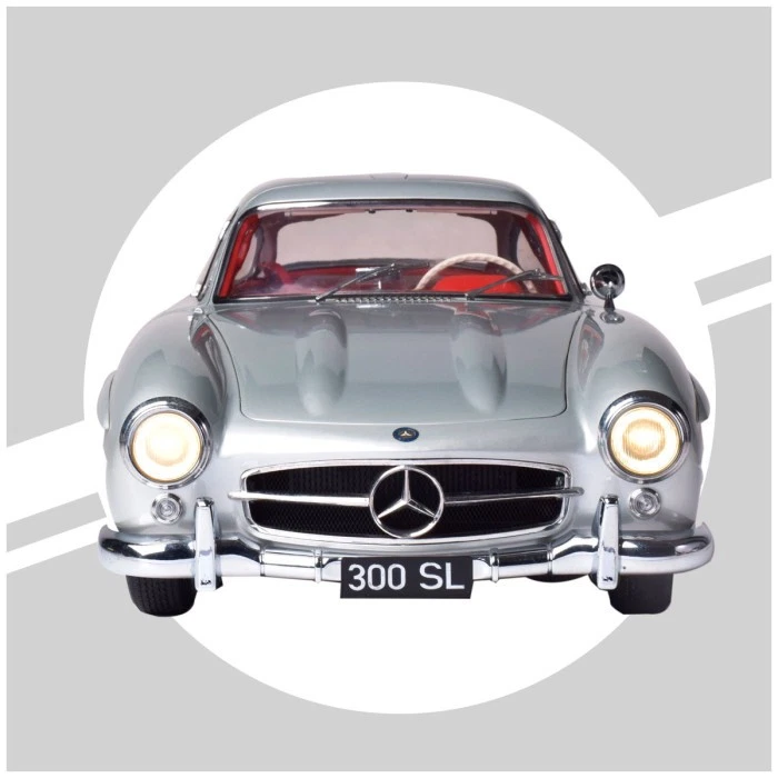 IXOMODELS - MERCEDES-BENZ 300 SL argento - KIT COMPLETO 602 pezzi - 1/8 - IXC... - Immagine 2 di 4
