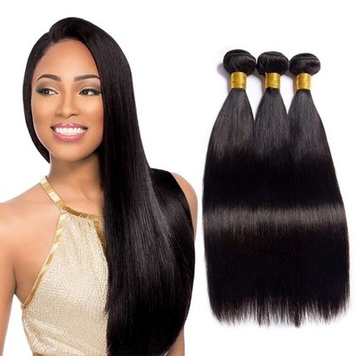 Rebasar 3x26'' Brazilian Straight Human Hair Bundles 100% Unprocessed Virgin Weav