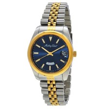 Mathey-Tissot Mathy Day-Date Quartz Blue Dial Ladies Watch D510BBU