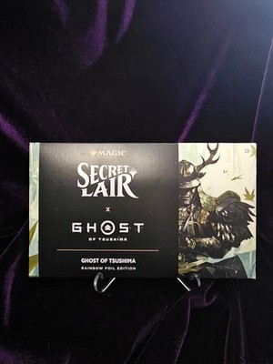 MTG Secret Lair x Ghost of Tsushima Foil Edition Sealed | eBay