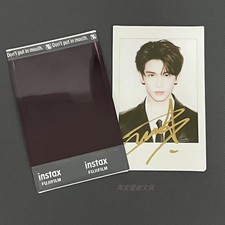 Zhang Ling He Autograph Photos Signature Polaroid Fidelity Gifts 3 Inch 张凌赫 拍立得