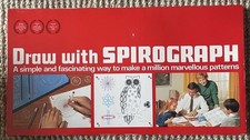 Vintage Spirograph 1967 Denys Fisher. Complete Inc Original Pens & Pins RARE VGC