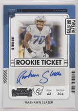 2021 Panini Contenders Rookie Ticket Rashawn Slater #147 Auto 6u3