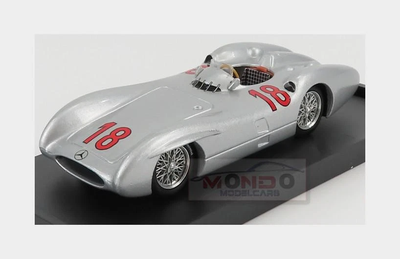 MERCEDES-BENZ W 196 R (1954) Nr.18 in silber ohne Box Franklin Mint 1:24 EUR 54,99 - DE