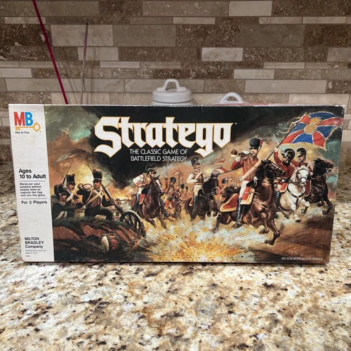 VINTAGE 1986 STRATEGO STRATEGY GAME MILTON BRADLEY NO INSTRUCTIONS FREE SHIPPING