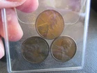 1909 VDB Lincoln Cent Penny Lot of (3)  Very Good Condition