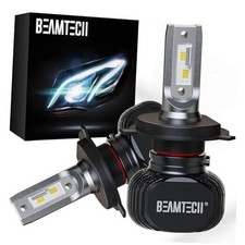 H-4 Bulbs, S1 Series 900-3 Fanlsess 300 Brighter 6500K White Fog H4 9003