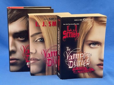 The Vampire Diaries Lot of 3 - The Fury & Dark Reunion, Return Trilogy Vol 1 & 2
